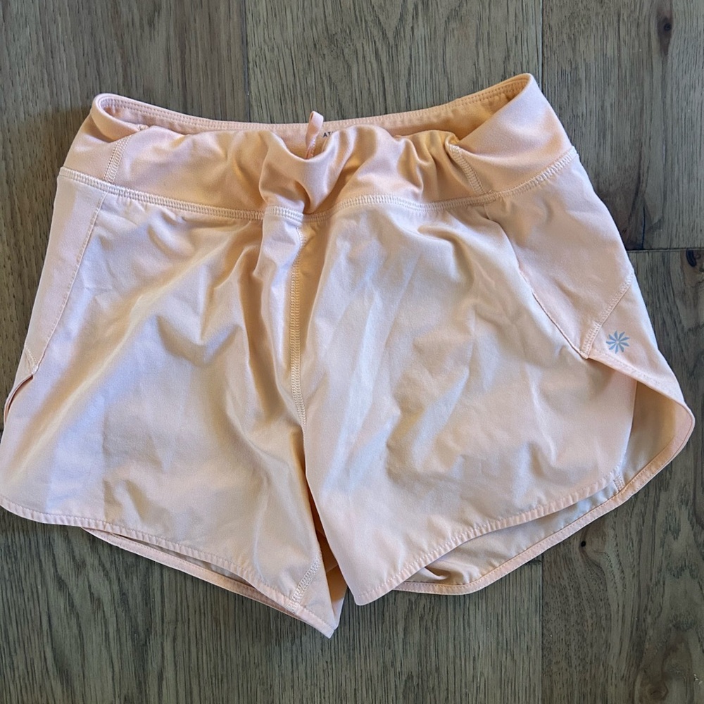 Athleta Girl peach shorts